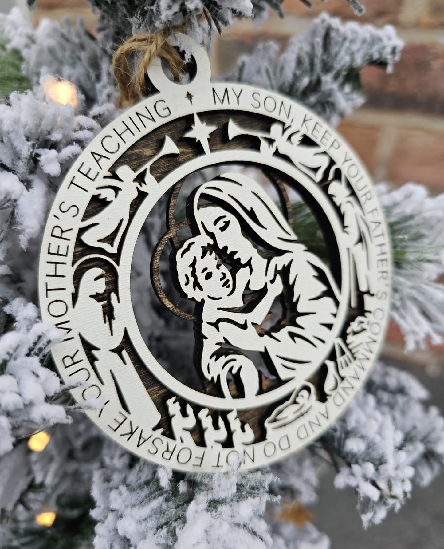 A Christmas story Nativity Ornament
