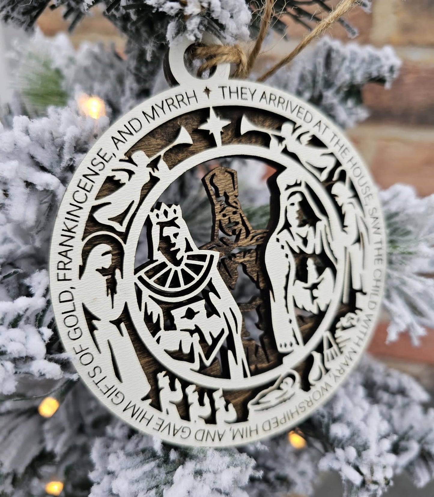 A Christmas story Nativity Ornament