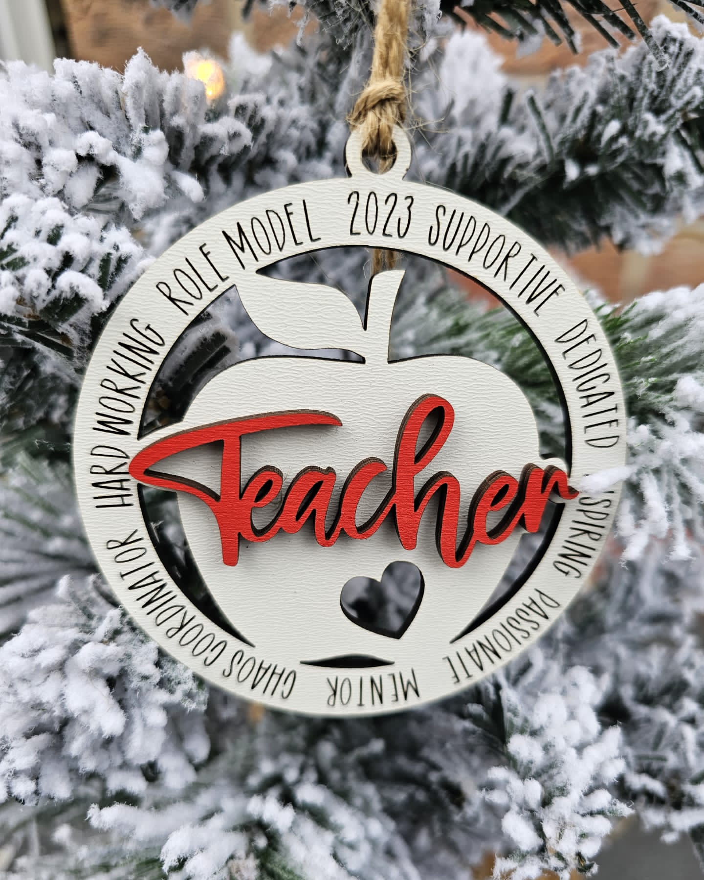 teacher ornament
