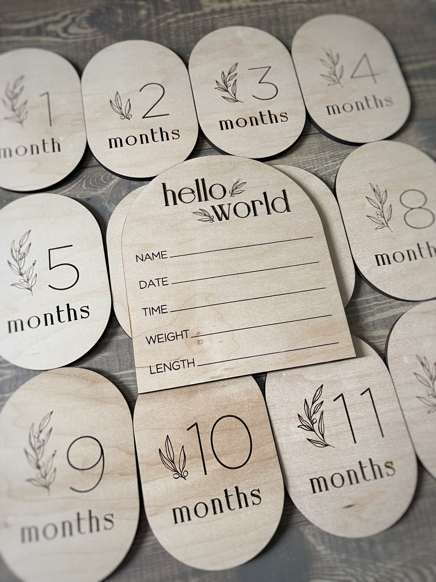 simple baby monthly milestones