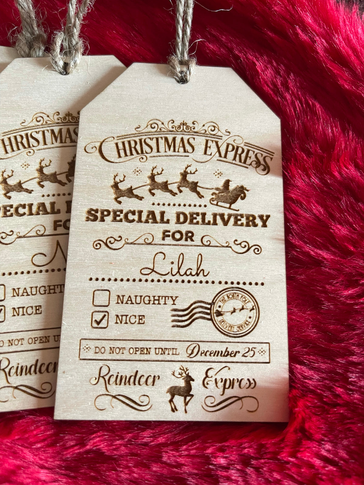Gift delivery tag