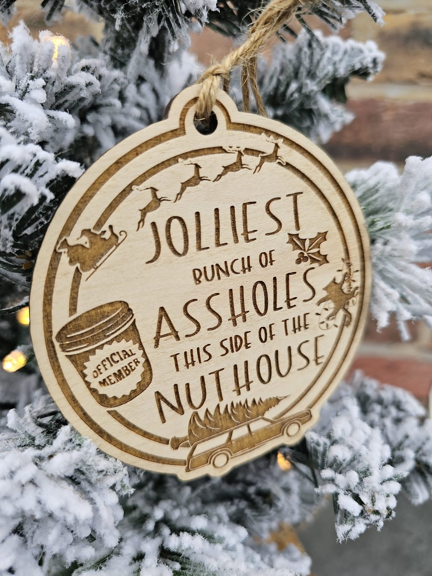 Jolliest Bunch ornament