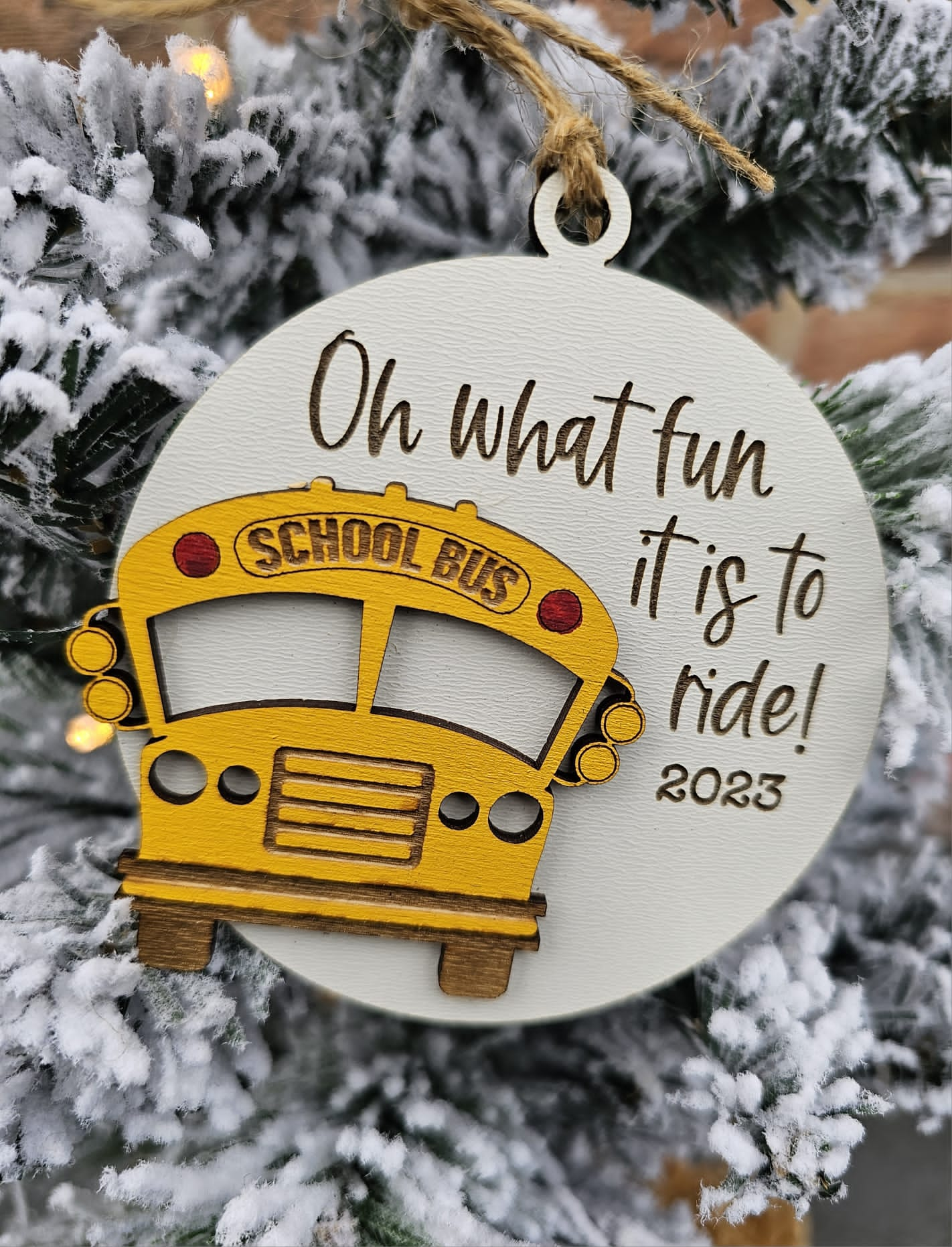 Bus Driver Ornament