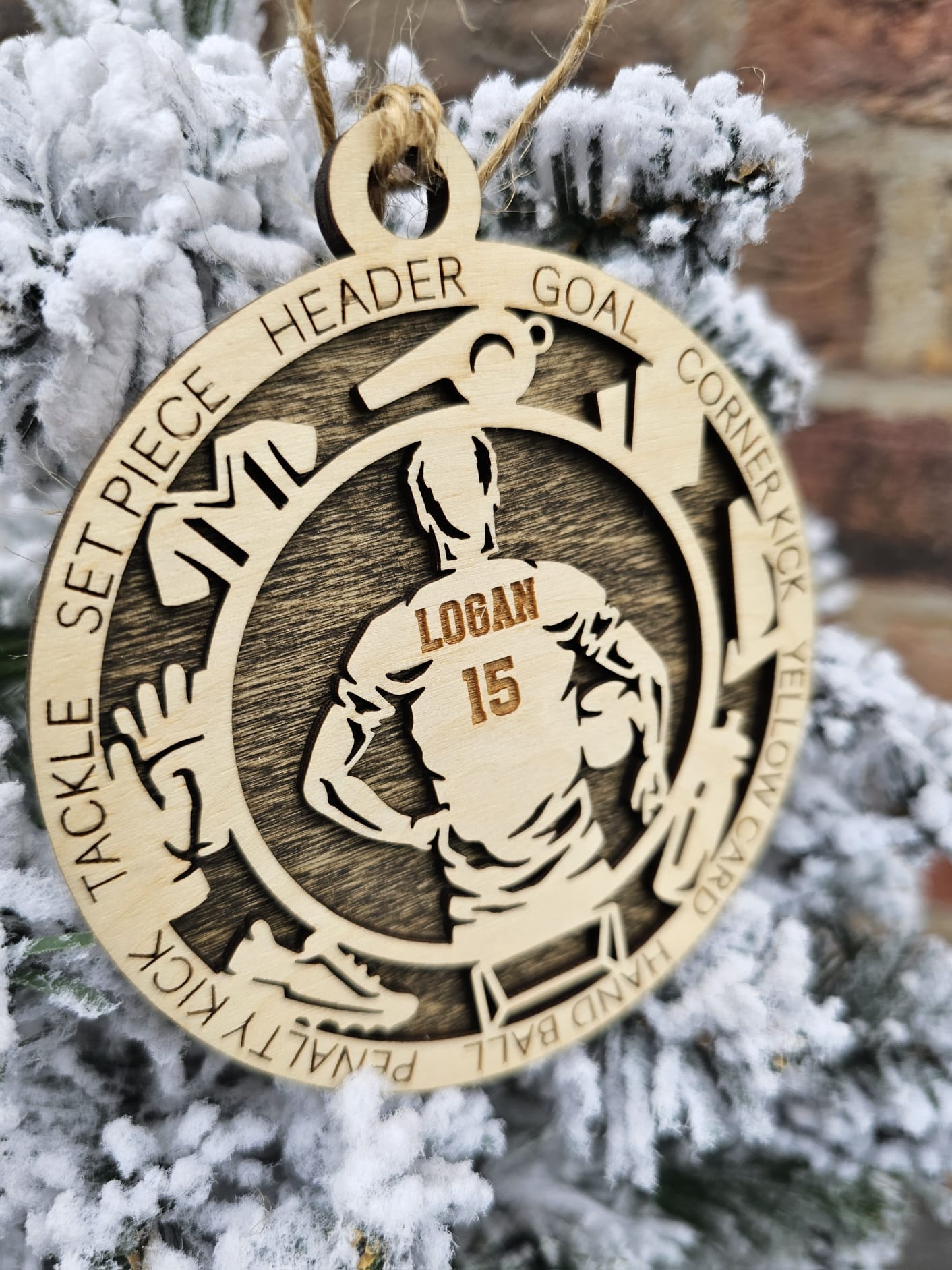 Personalized Sports ornaments