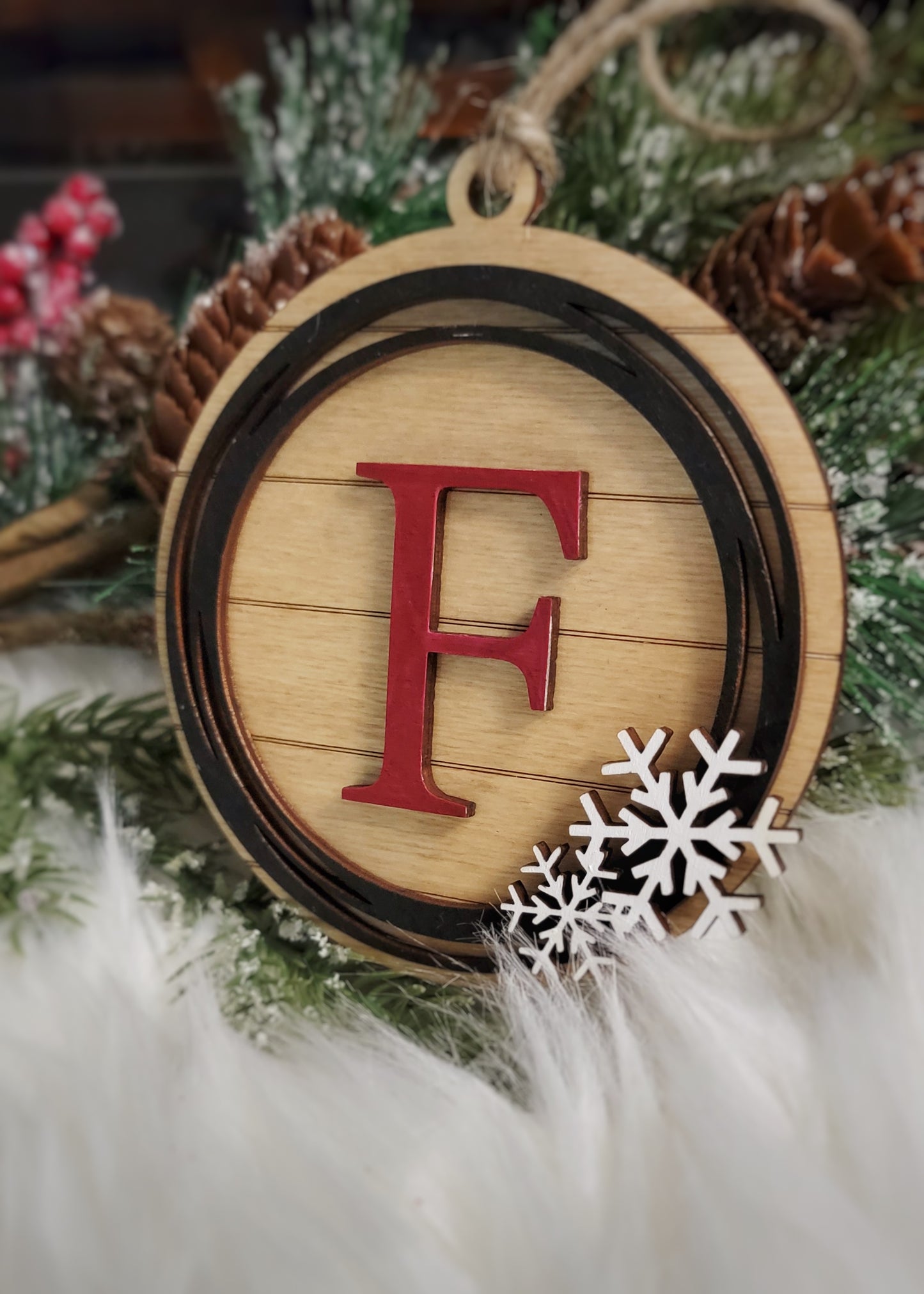 Personalized Initial Ornament