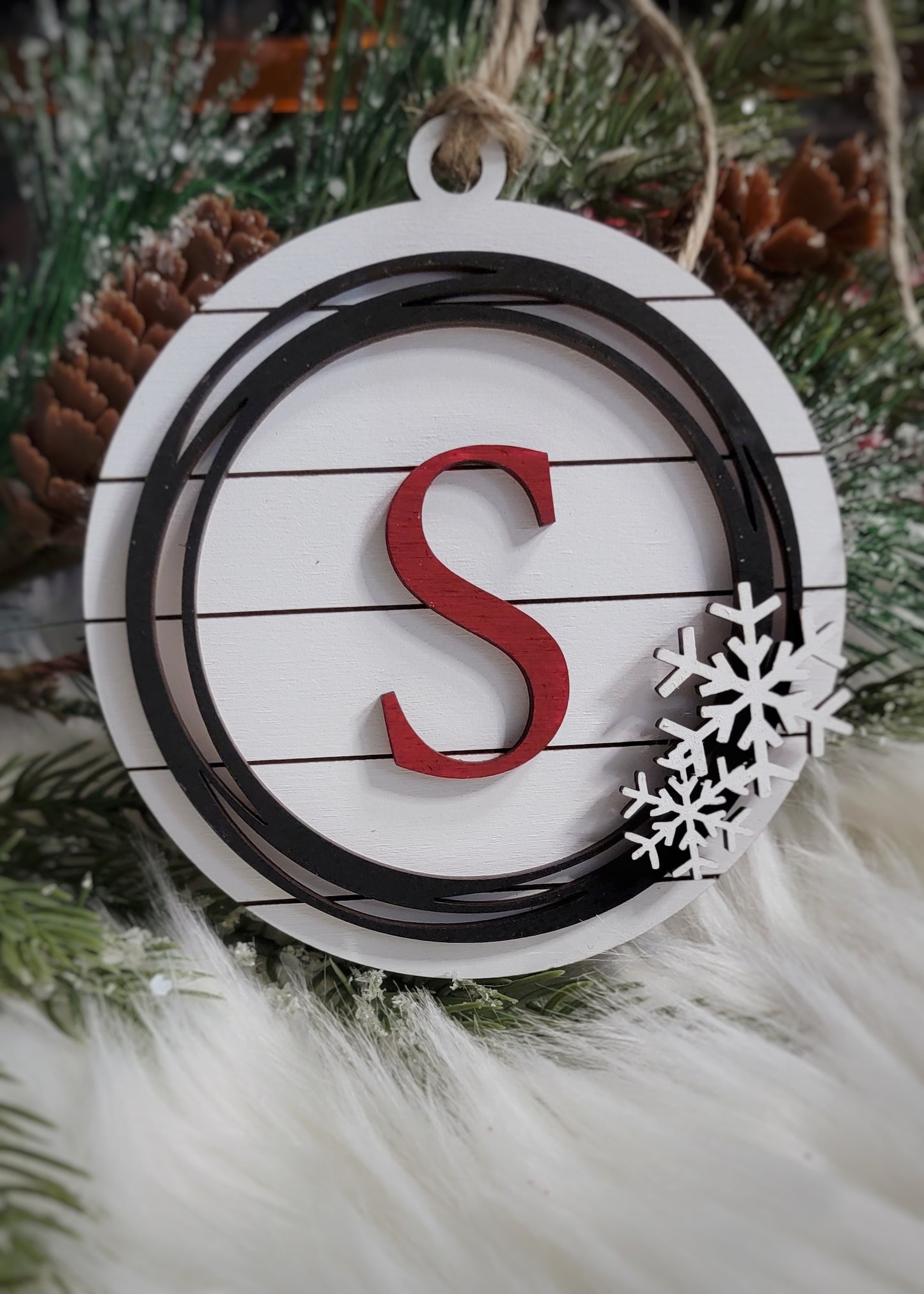 Personalized Initial Ornament